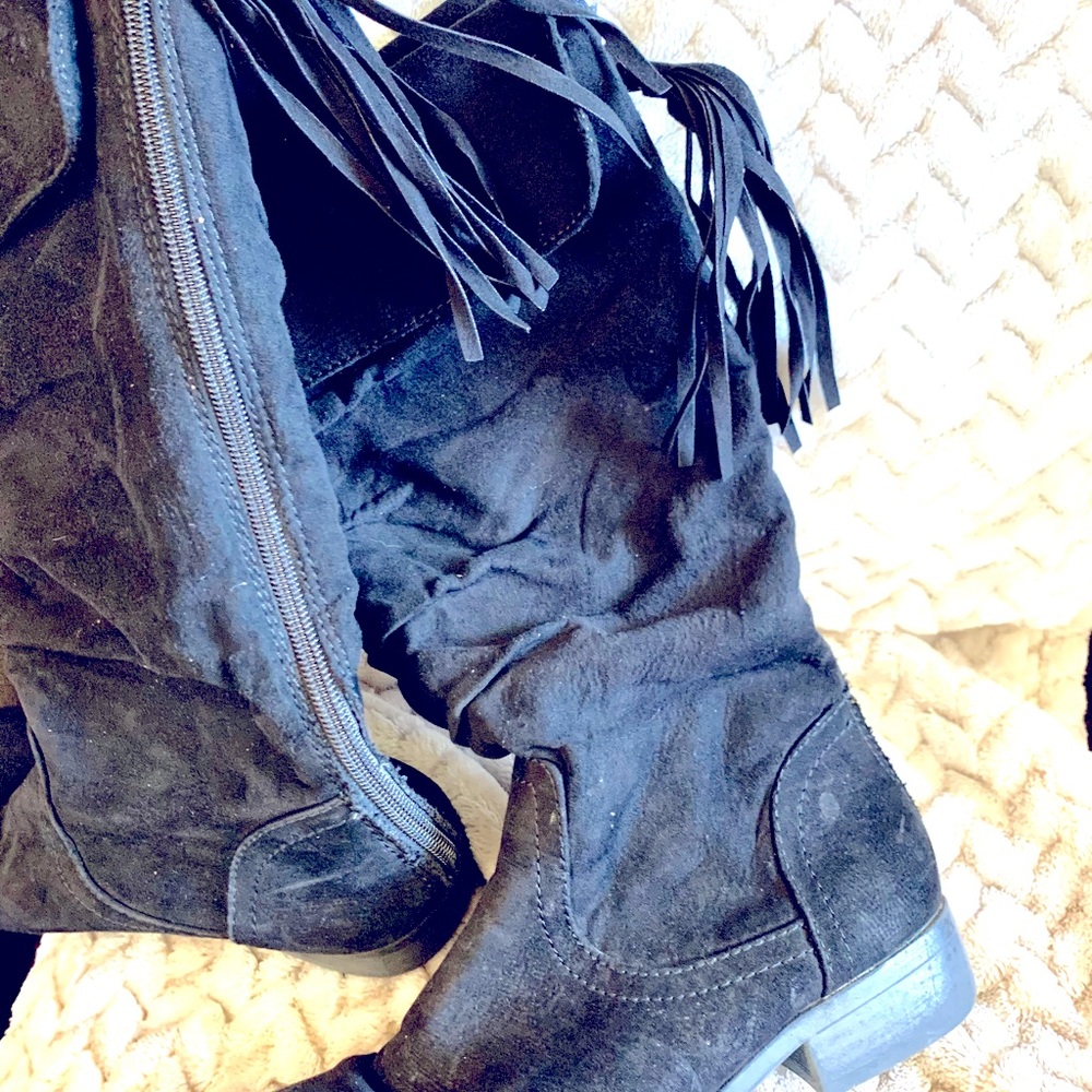 Black Steve Madden Boots